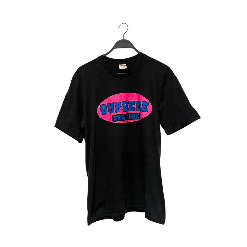 Supreme/T-Shirt/L/Cotton/BLK/Pink logo