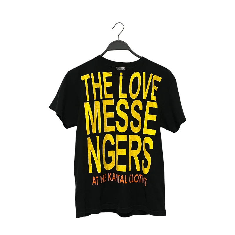 KAPITAL/T-Shirt/Cotton/BLK/Love Messenger