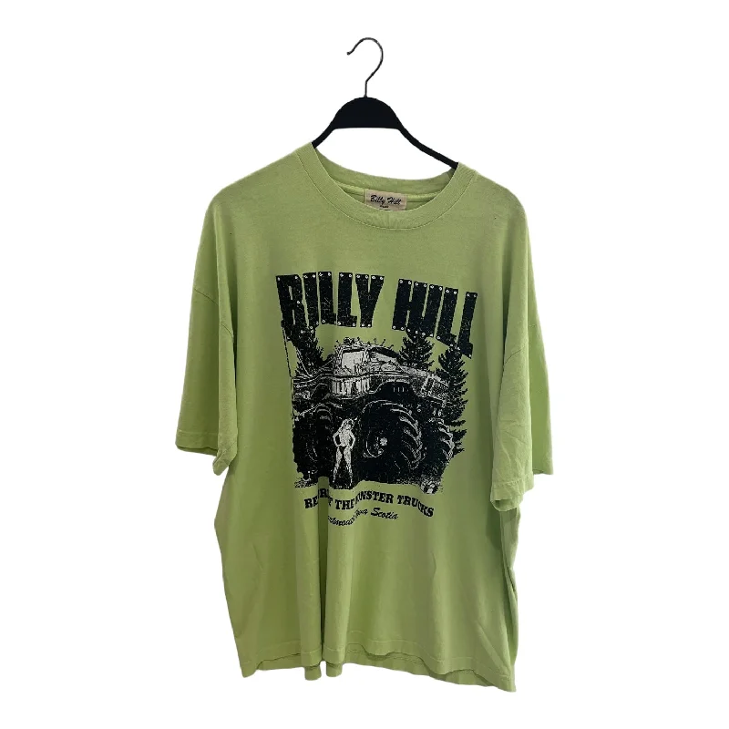 BILLY HILL/T-Shirt/XXL/Cotton/GRN/RETURN OF THE MONSTER TRUCK