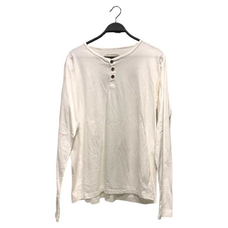 GREG LAUREN/LS T-Shirt/2/Cotton/WHT/