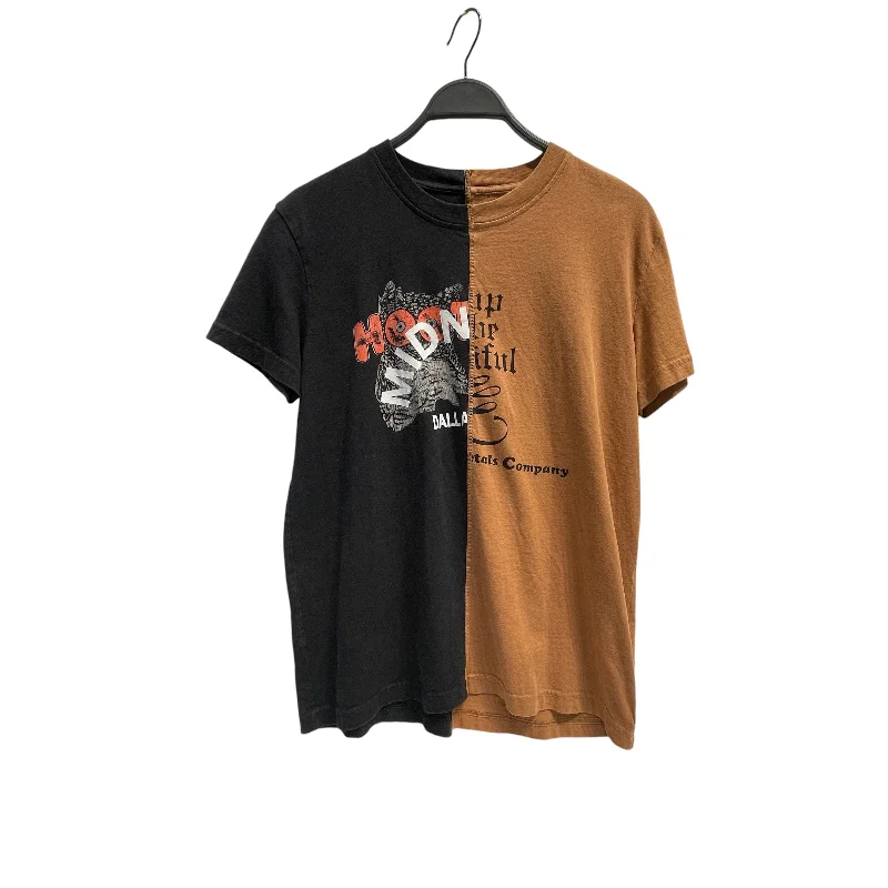 OFF-WHITE/MIDNIGHT STUDIOS/T-Shirt/XS/Cotton/MLT/Split Logo T-Shirt