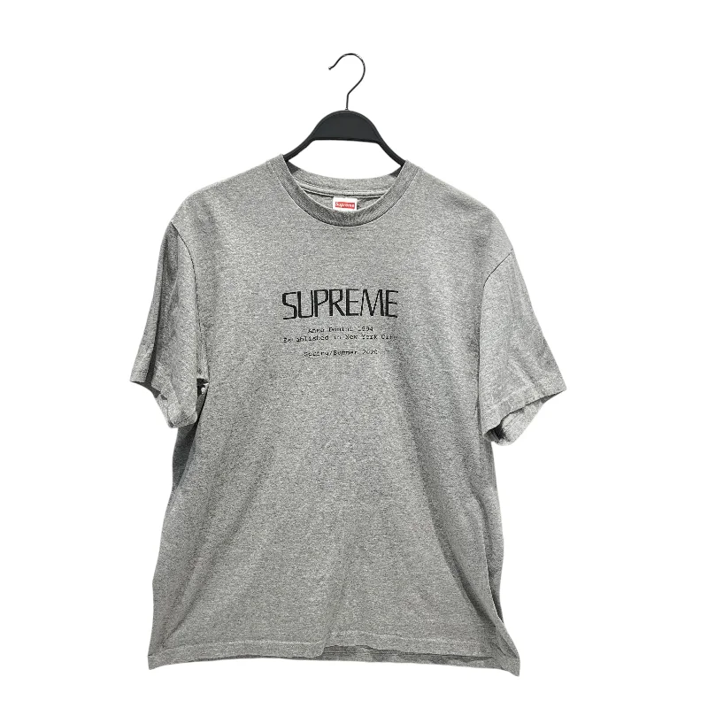 Supreme/T-Shirt/M/Cotton/SLV/Supreme Established Tee M