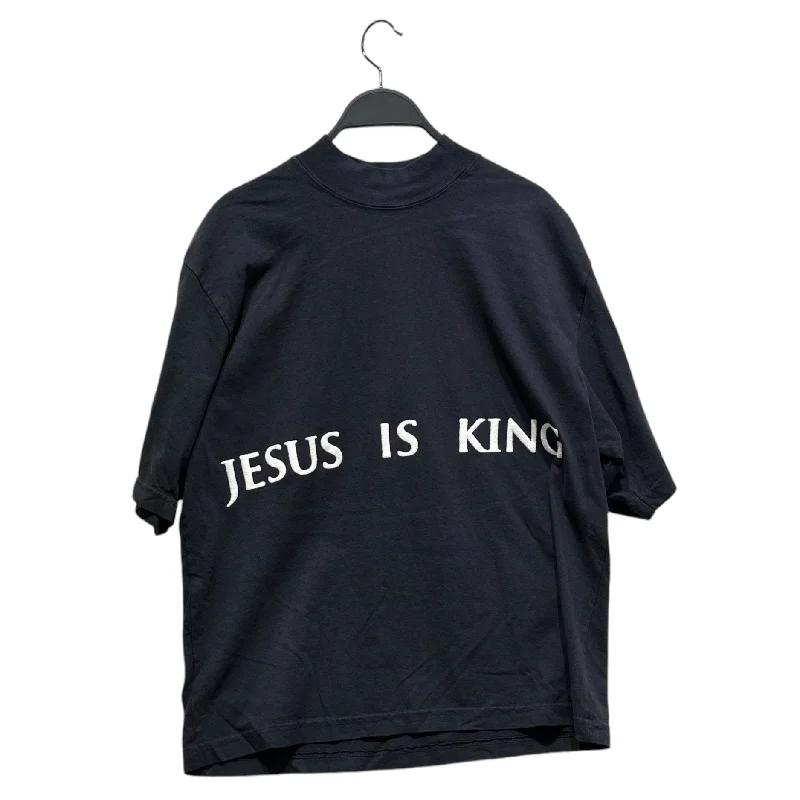 KANYE WEST/T-Shirt/S/Cotton/NVY/Jesus is King Chicago Tee