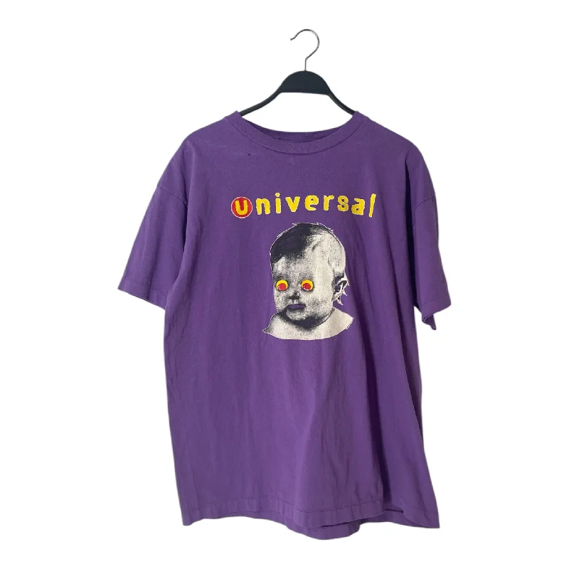 SAINT MICHAEL/T-Shirt/XL/Cotton/PPL/UNVERSAL BABY LOGO TEE