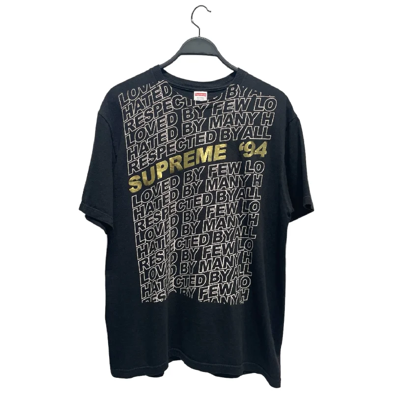 Supreme/T-Shirt/L/Cotton/BLK/All Over Print/RESPECTED