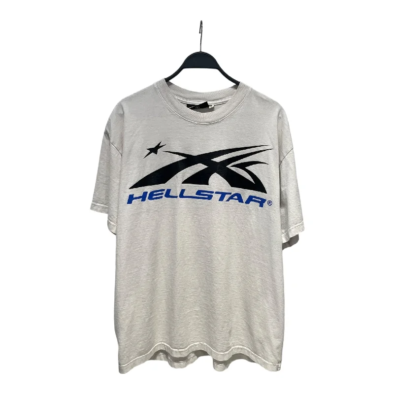 HELLSTAR/T-Shirt/XL/Cotton/WHT/SPORTS