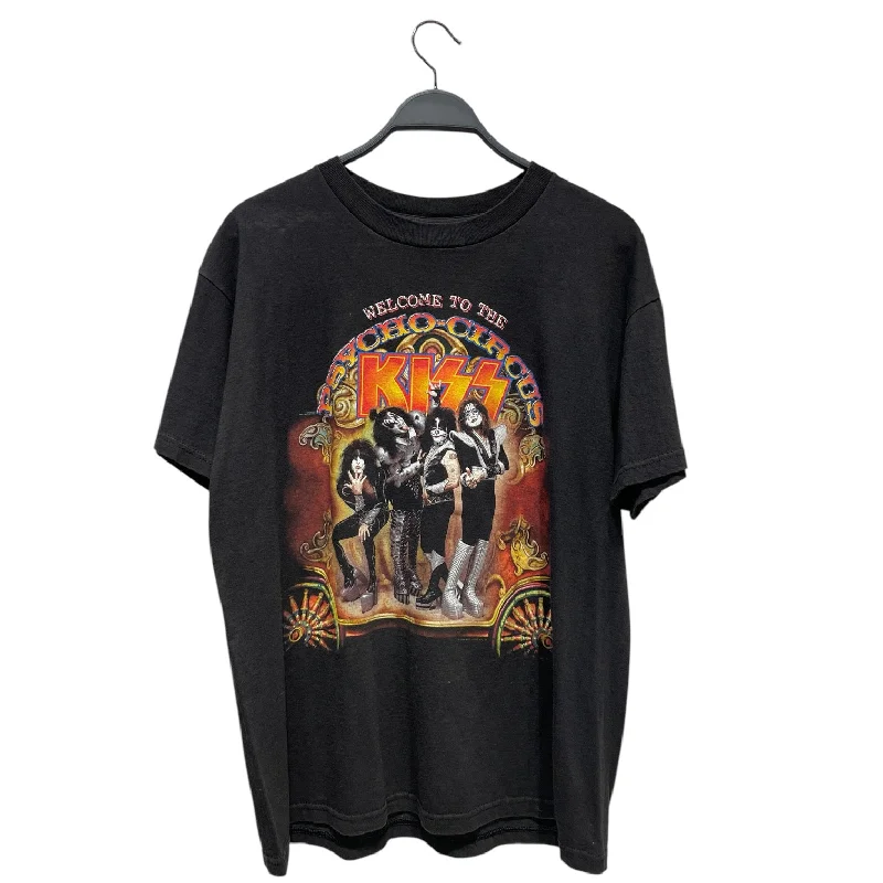 Vintage/T-Shirt/L/Cotton/BLK/1996 KISS