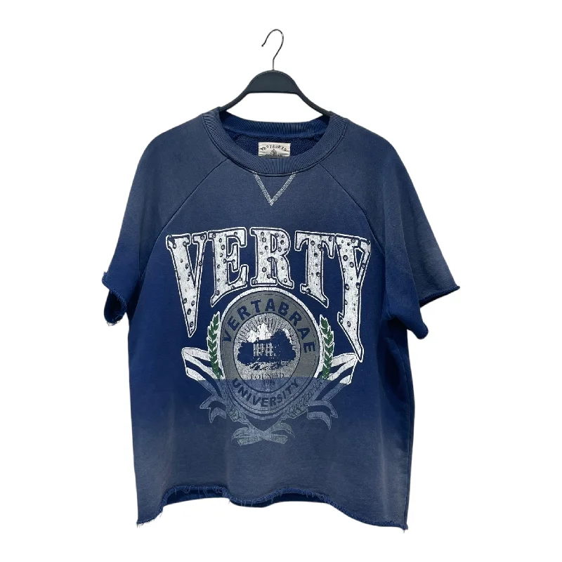 VERTABRAE/T-Shirt/M/Cotton/BLU/All Over Print/VERTY