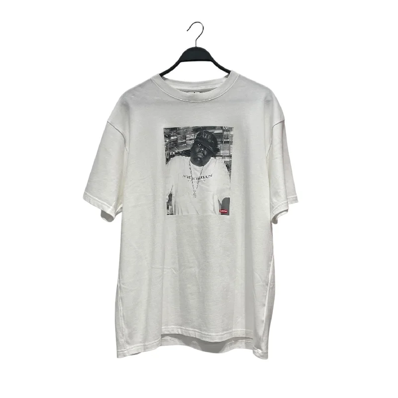 Supreme/Jordan/T-Shirt/L/Cotton/WHT/