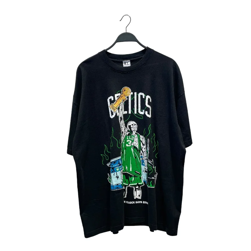 WARREN LOTAS/T-Shirt/XXL/Cotton/BLK/All Over Print/CELTICS