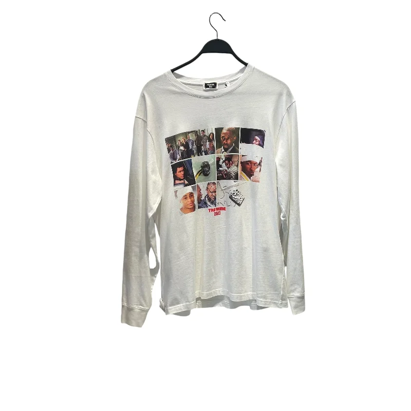 KITH/LS T-Shirt/M/Cotton/WHT/Graphic/