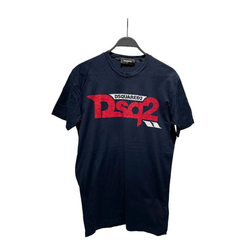 DSQUARED2/T-Shirt/M/Cotton/NVY/