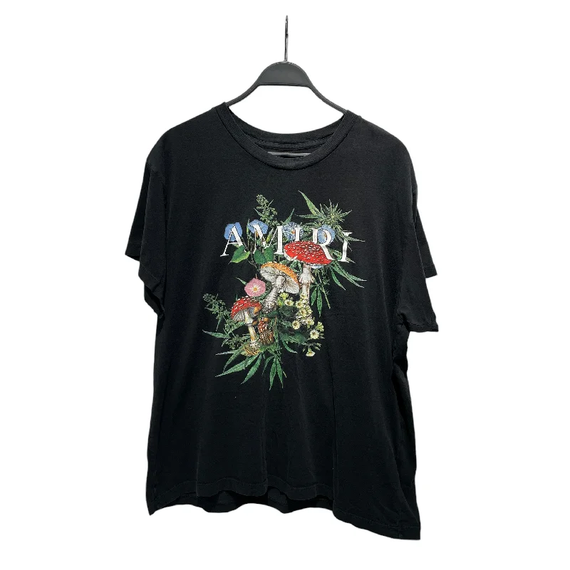 AMIRI/T-Shirt/L/Cotton/BLK/Graphic/