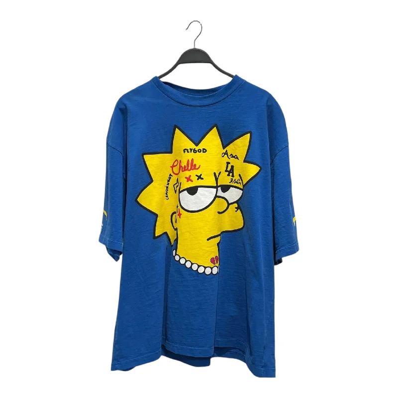 Fashion Rebels/T-Shirt/XL/Cotton/BLU/Graphic/Westside Gunn Lisa Simpson