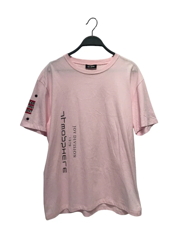 RAF SIMONS/T-Shirt/M/Cotton/PNK/SS18 JOY DIVISION