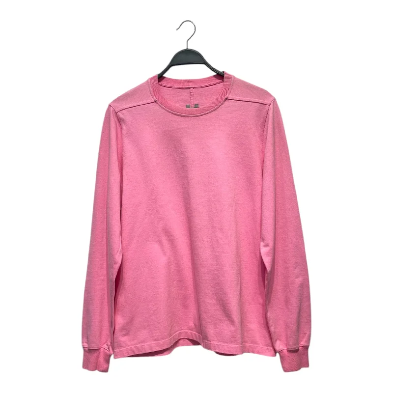 Rick Owens/LS T-Shirt/M/Cotton/PNK/PINK LONG SLEEVE