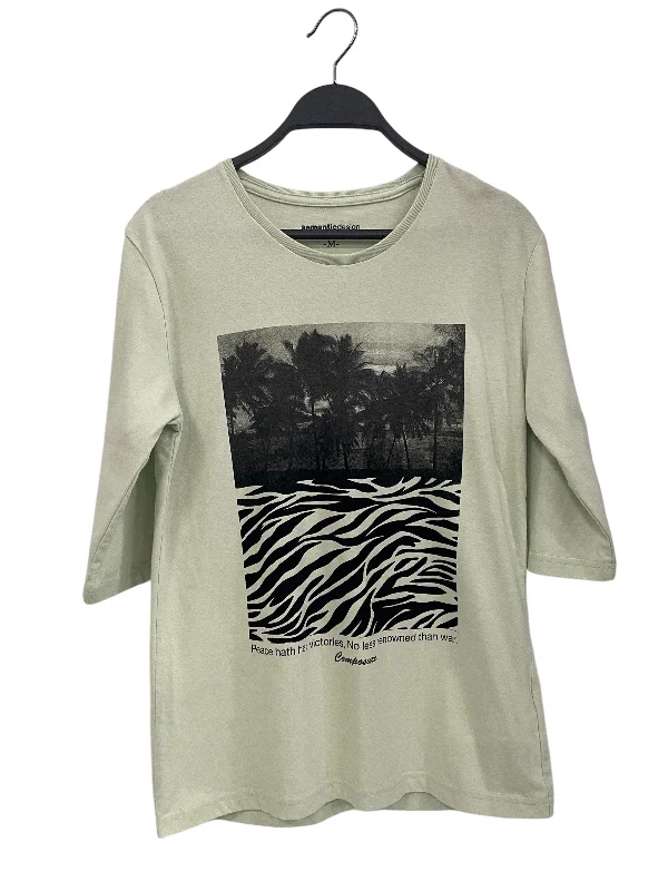 Semantic design/T-Shirt/M/Cotton/GRN/PALM TREE