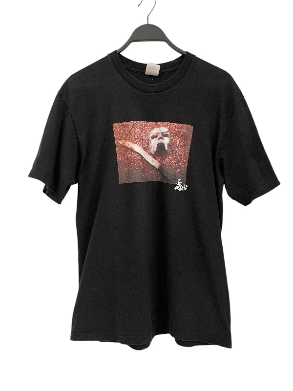 Supreme/T-Shirt/LL/Cotton/BLK/MF DOOM