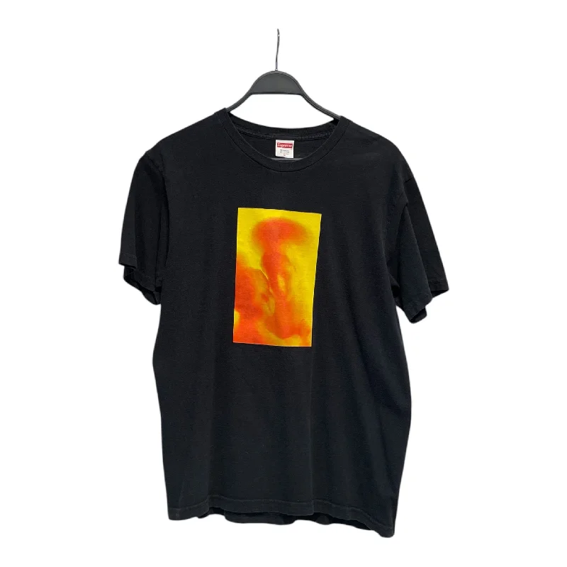 Supreme/T-Shirt/M/Cotton/BLK/Graphic/FW17 MADONNA & CHILD