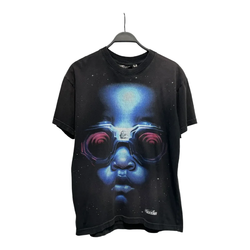 HELLSTAR/T-Shirt/S/Cotton/BLK/Graphic/STUDIO GOGGLES