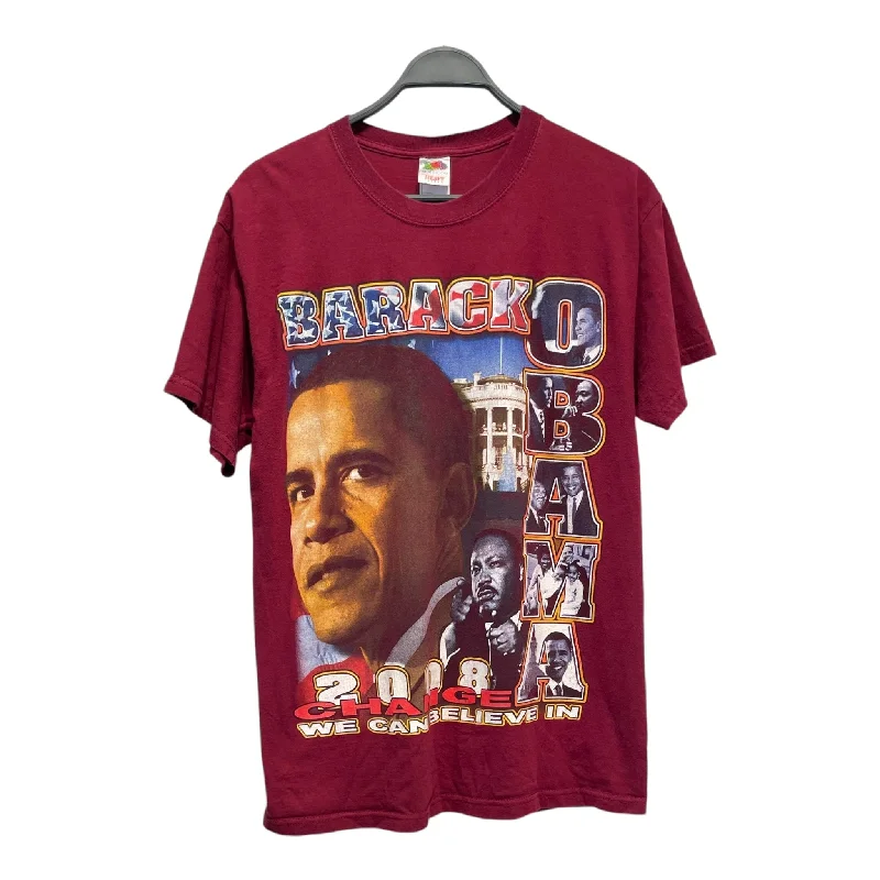 Vintage/T-Shirt/L/Cotton/BRD/Graphic/OBAMA