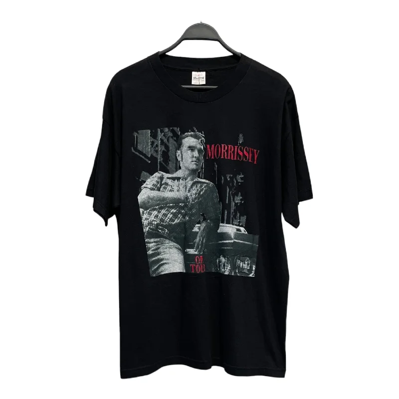 Vintage/T-Shirt/XL/Cotton/BLK/Graphic/MORRISSEY