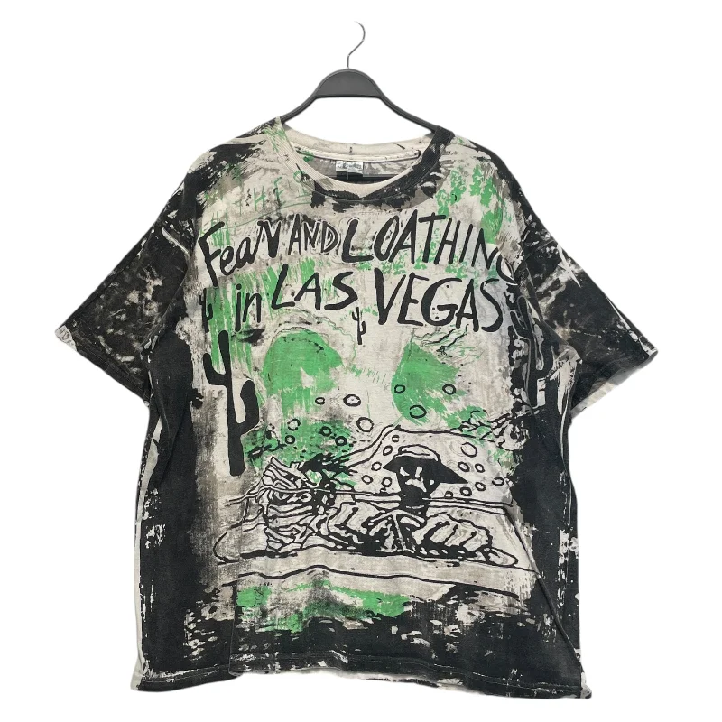 Vintage/T-Shirt/XL/Cotton/MLT/All Over Print/Fear and Loathing in Las Vegas