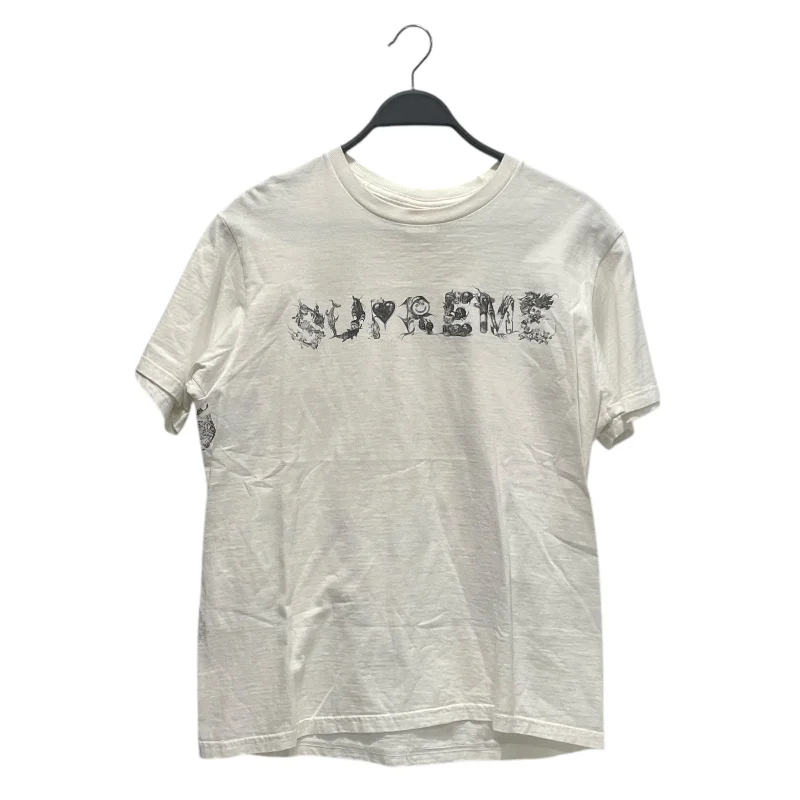 Supreme/T-Shirt/M/Cotton/WHT/Morph tee