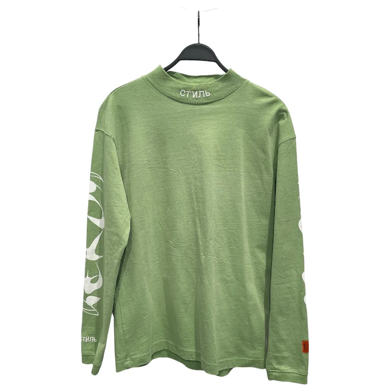 HERON PRESTON/LS T-Shirt/S/GRN/HERON PRESTON LIGHT GREEN L/S