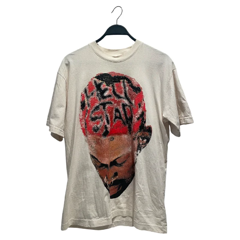 HELLSTAR/T-Shirt/M/Cotton/WHT/Graphic/DENNIS RODMAN