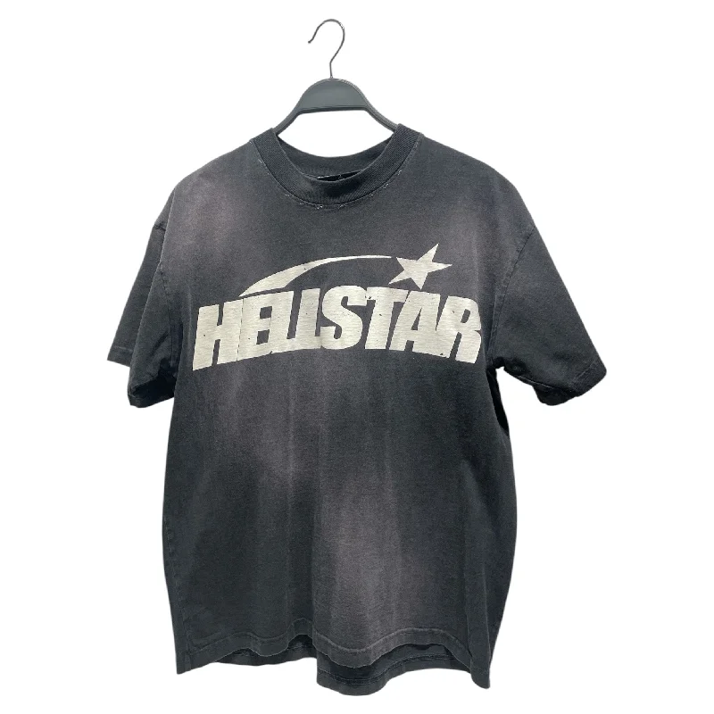 HELLSTAR/T-Shirt/M/Denim/GRY/Hellstar logo tee