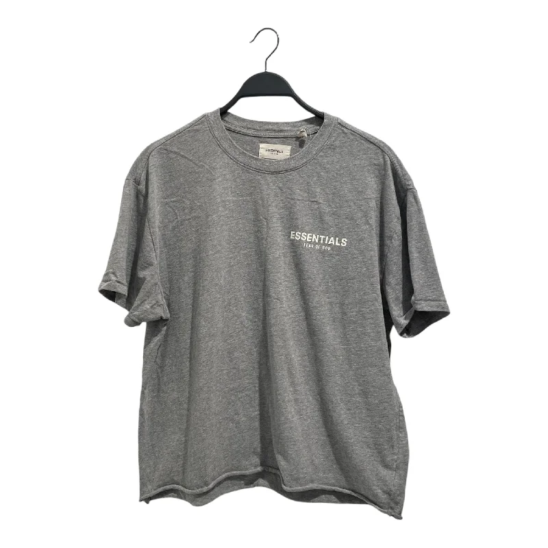 FOG ESSENTIALS/T-Shirt/S/Cotton/GRY/