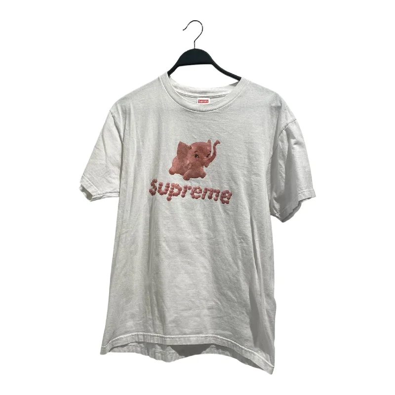 Supreme/T-Shirt/L/Cotton/WHT/Graphic/