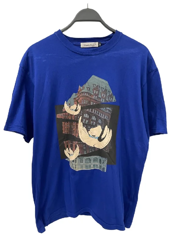 UNDERCOVER/T-Shirt/5/Cotton/BLU/Graphic/