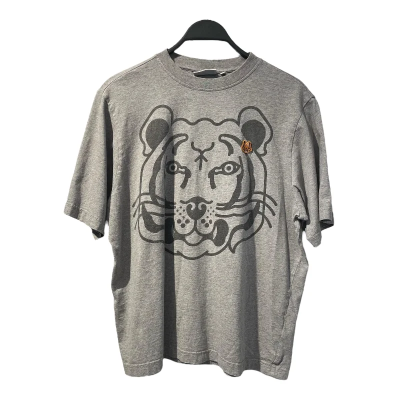 KENZO/T-Shirt/M/Cotton/GRY/KENZO K-TIGER