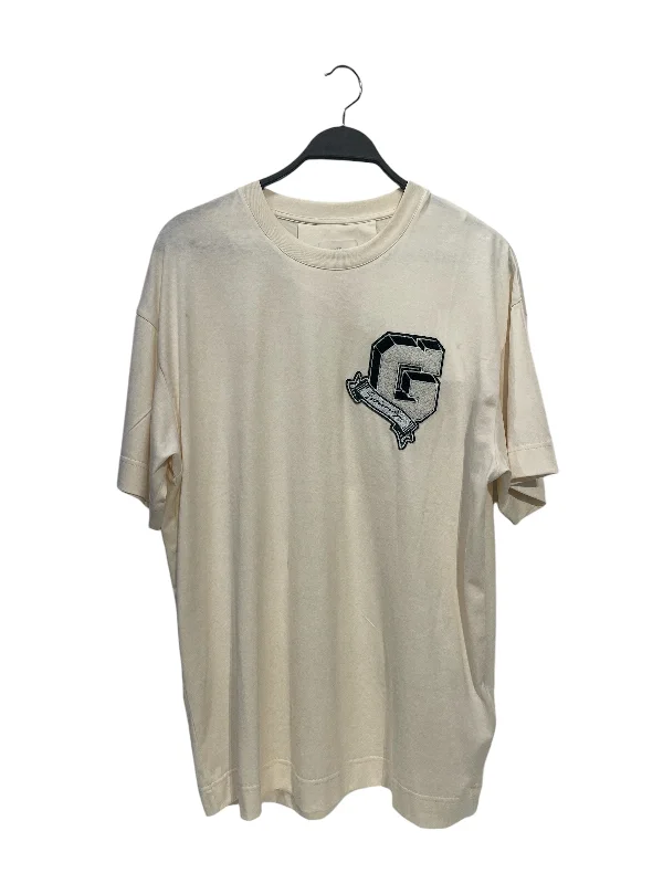 GIVENCHY/T-Shirt/L/Cotton/WHT/Graphic/G PATCH TEE