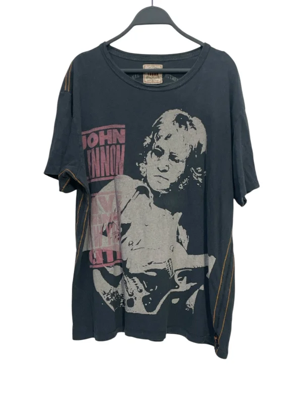 Vintage/T-Shirt/XL/Cotton/GRY/JOHN LENNON TRUNK LTD