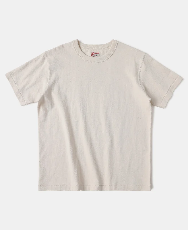 Loopwheel Tubular Athletic T-Shirt - Apricot