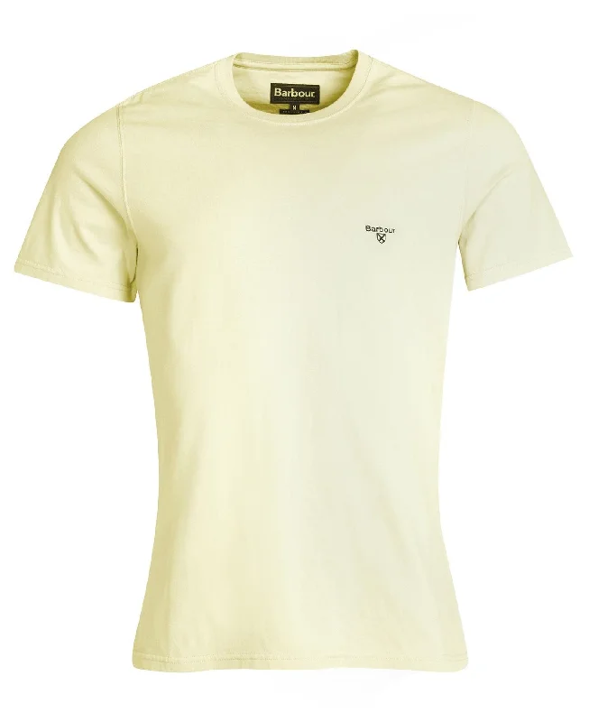 BARBOUR Essential Sports T-Shirt LEMON