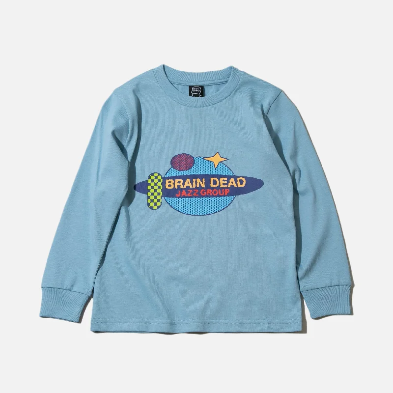 Kids Jazz Group Long Sleeve T-shirt - Sky Blue