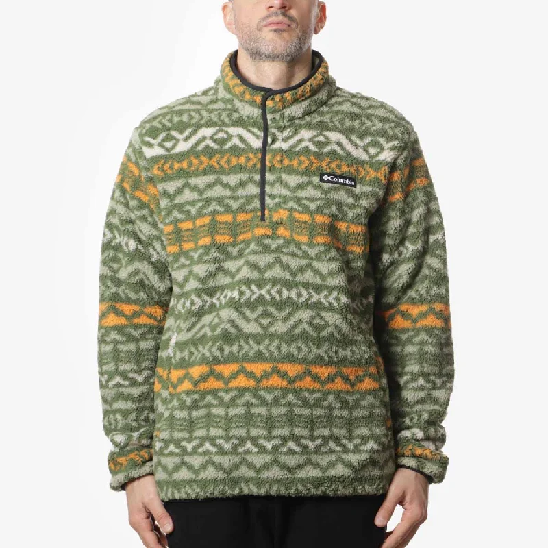 Columbia Rugged Ridge III Printed Sherpa Half Snap Fleece