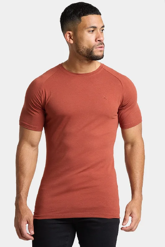 Premium Muscle Fit T-Shirt in Copper