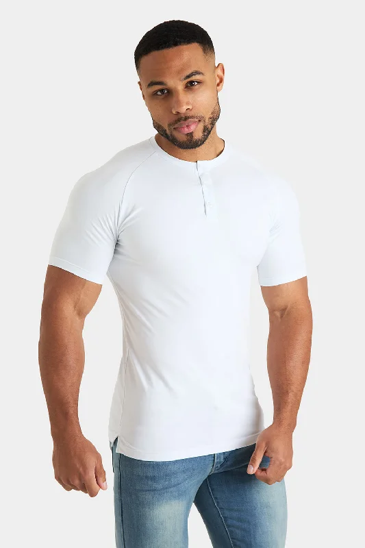 Everyday Henley T-Shirt in White