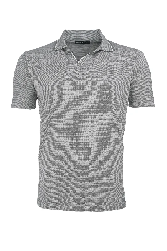 Robert Barakett Fermi Johnny-Collar Polo