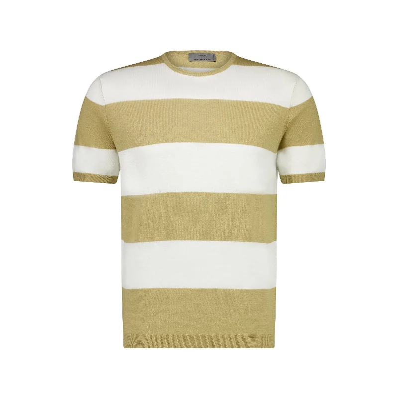 MCKINNON x FERRANTE Short Sleeve T-shirt SAND