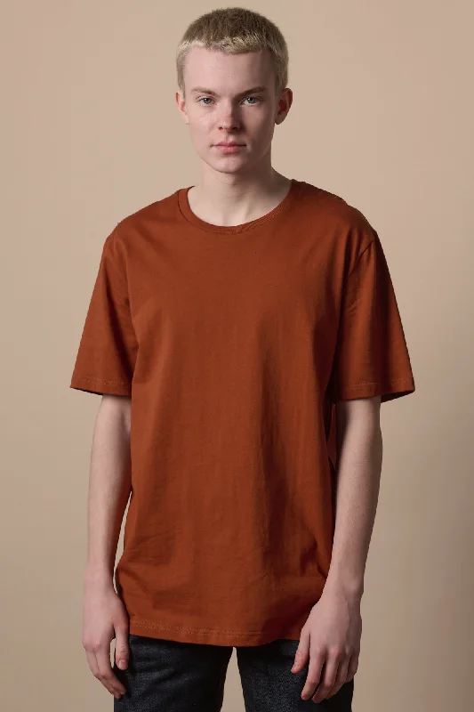 Men's Short Sleeve T Shirt - Cinnamon