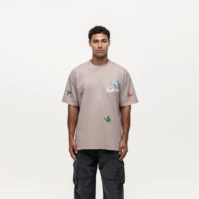 Flight Butterfly Washed Stone T-shirt