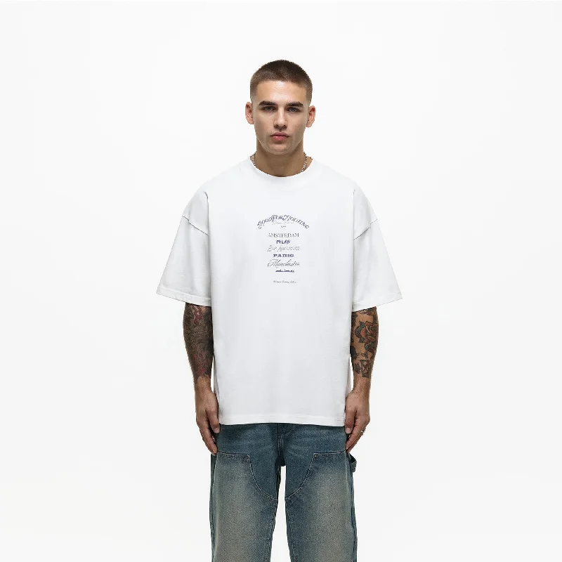 Oversized District White T-shirt (Final Sale)