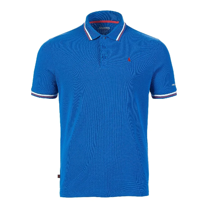 MUSTO Evo Pro Lite Short Sleeve Polo BLUE (Online only*)