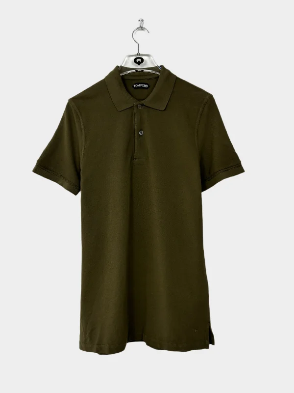 Military Green Polo